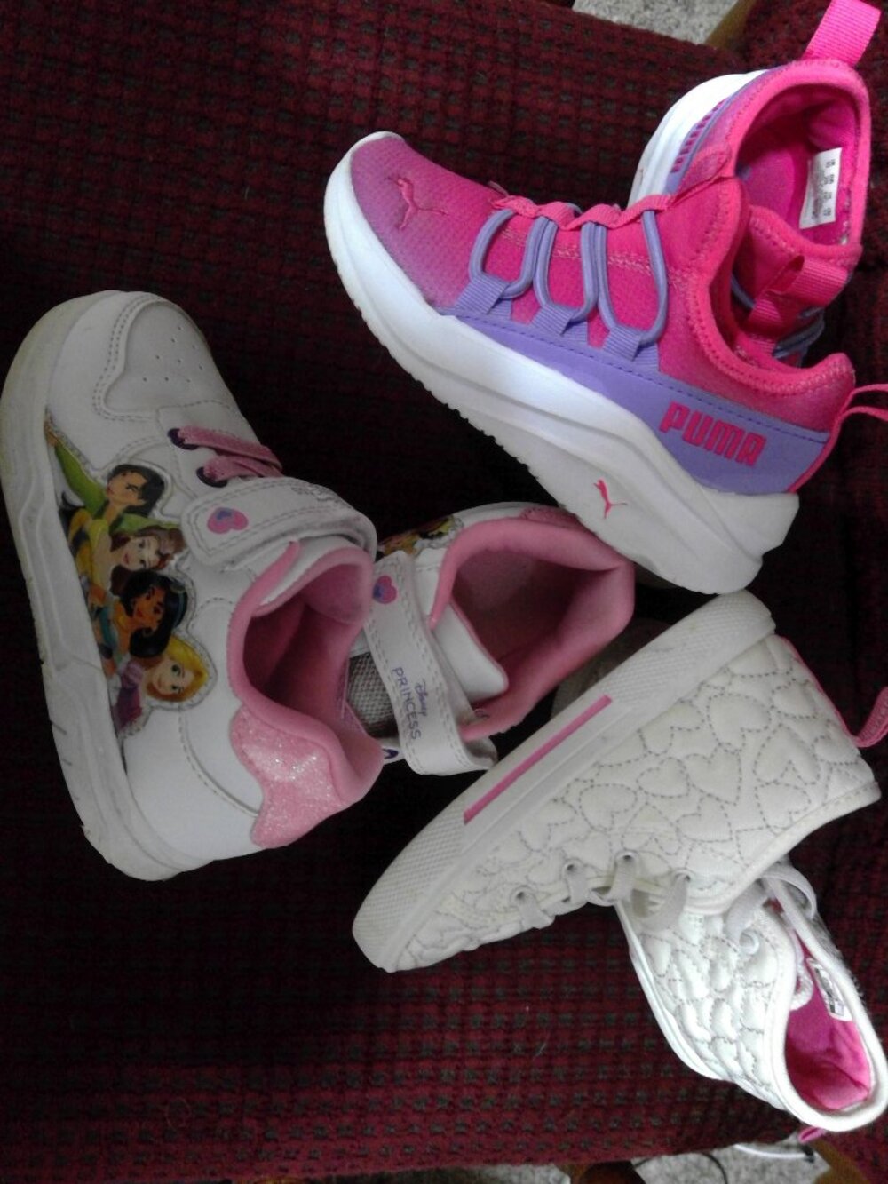 Little Girls Sneakers - Size 10